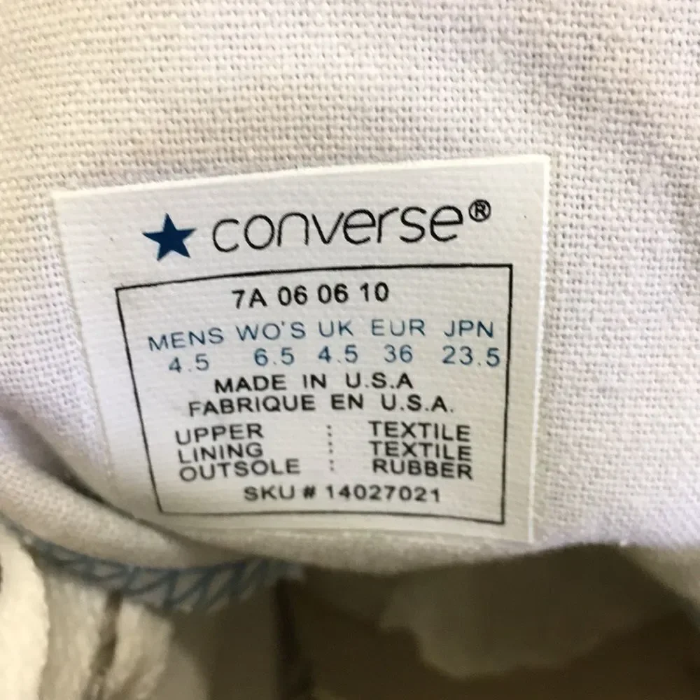 Vintage NEW ❤️ Converse all star